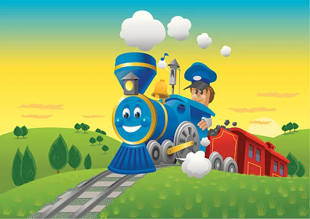 trains cartoons for kids